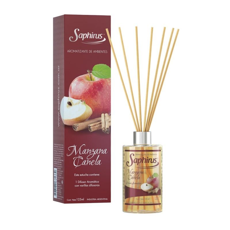 Difusor Saphirus Manzana Canela