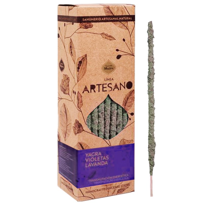 Sahumerio natural Yagra Violeta Lavanda