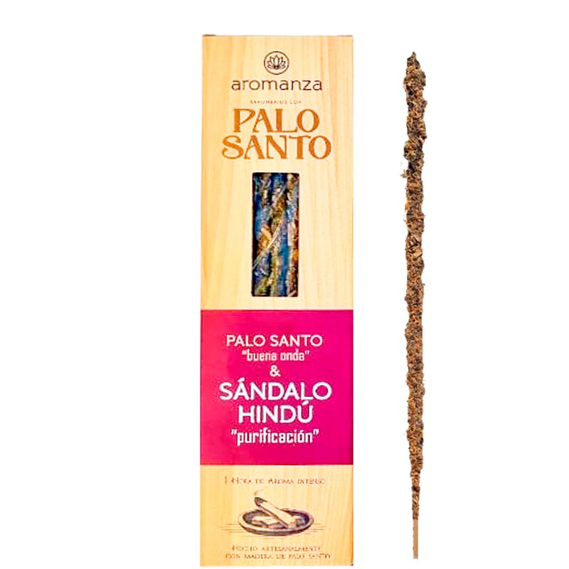 Sahumerio Palo santo Sandalo hindu