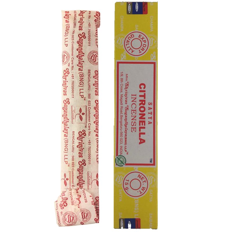 Incienso Satya citronella