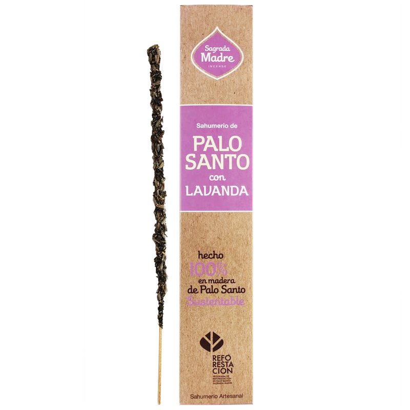 Sahumerio natura palo santo lavanda