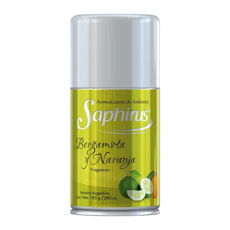 Aerosol Saphirus bergamota y naranja