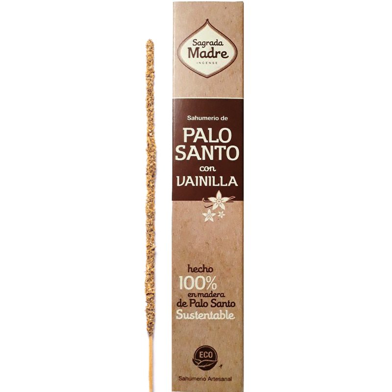 Sahumerio Palo santo vainilla