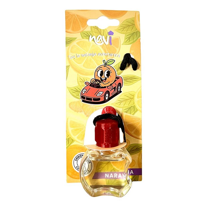 Aromatizante auto naranja navi